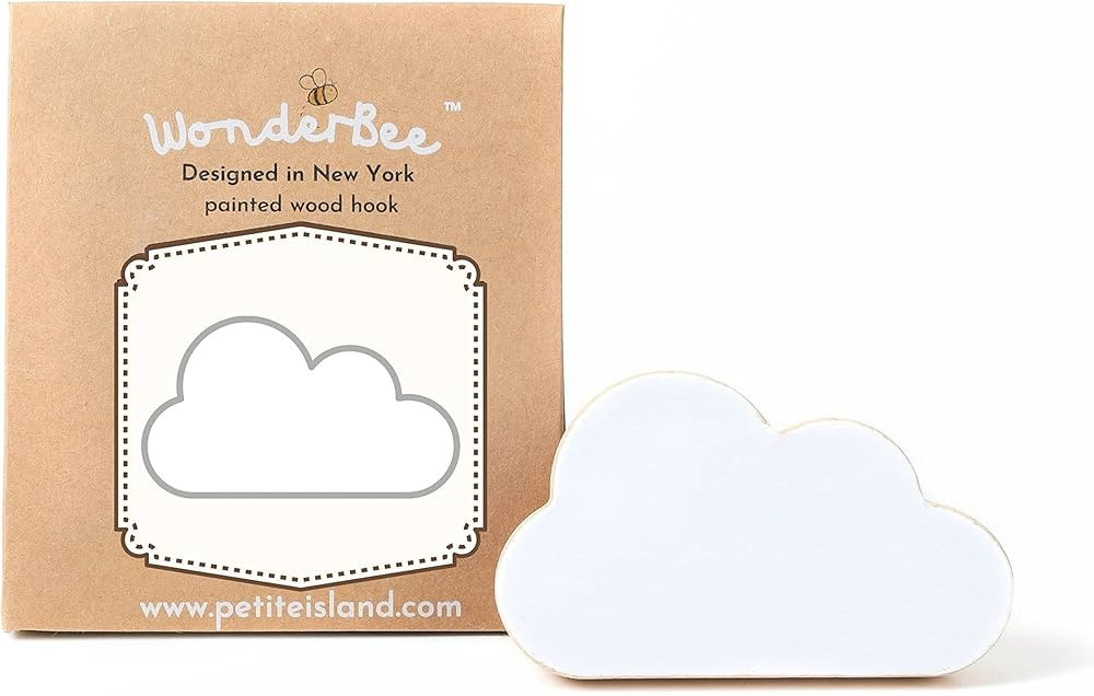 WonderBee Decorative Wall Hook | Ideal Decor for Child's Bedroom, Nursery or Bathroom | Girls & B... | Amazon (US)