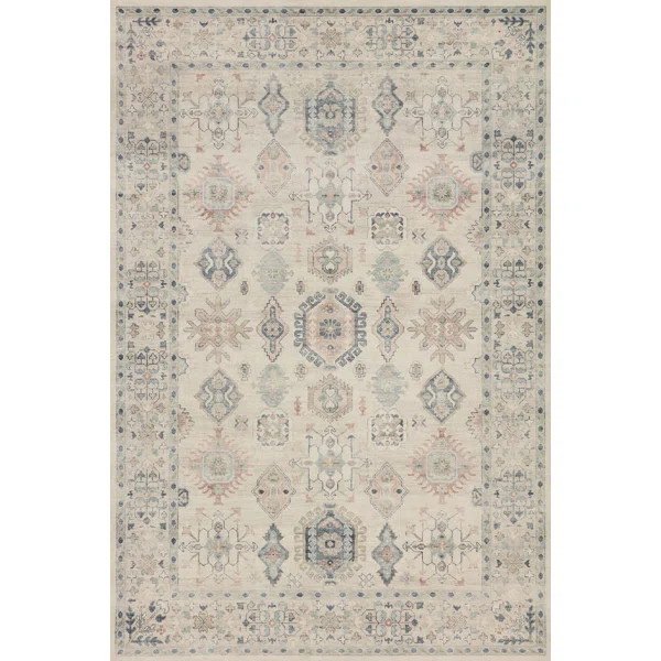 Oriental Beige Area Rug | Wayfair North America