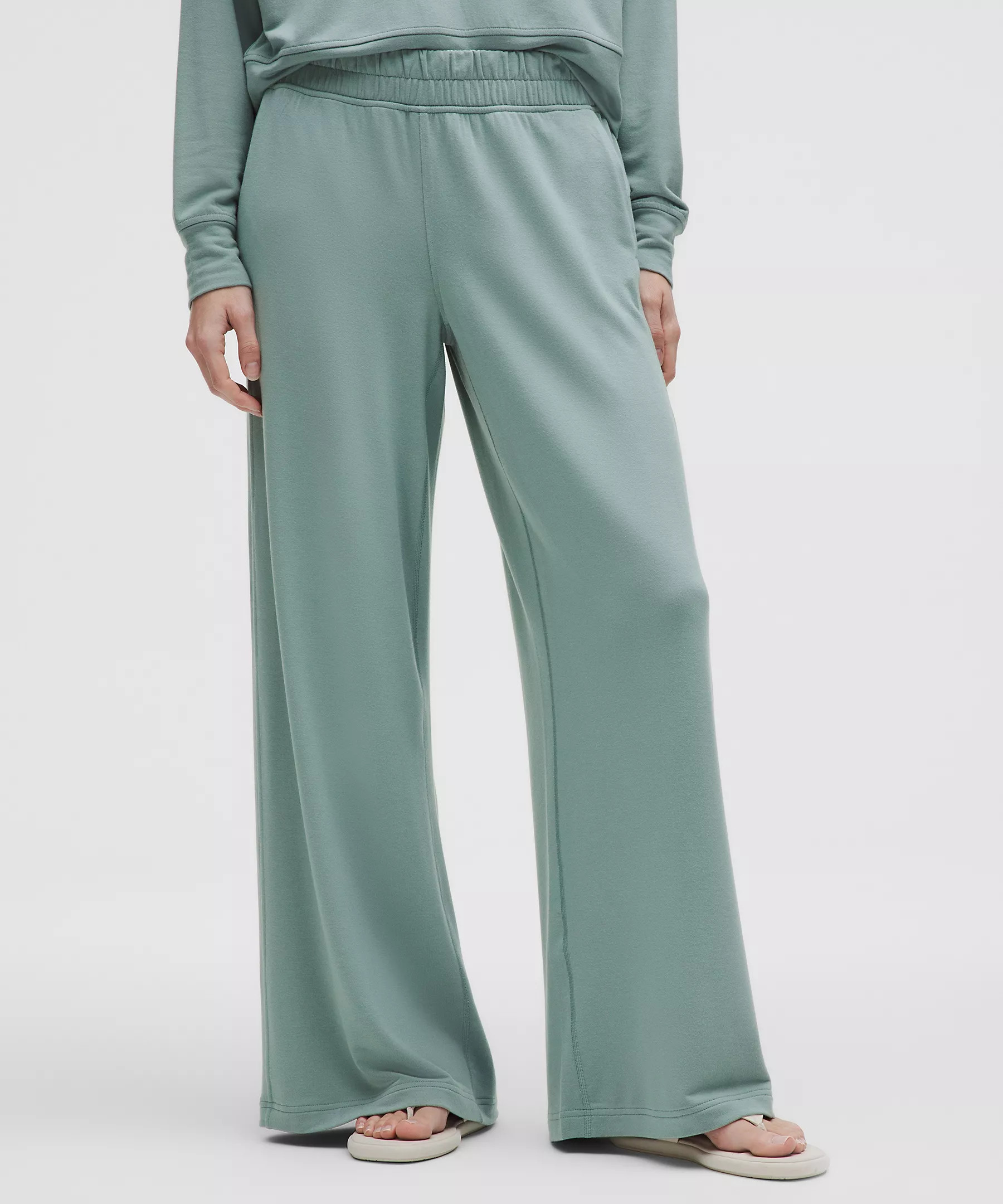 BeCalm Mid-Rise Wide-Leg Pant | Lululemon (US)