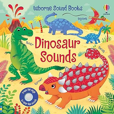 Dinosaur Sounds: Discover the Sounds of Dinosaurs with Fun Noises and Charming Illustrations for ... | Amazon (US)