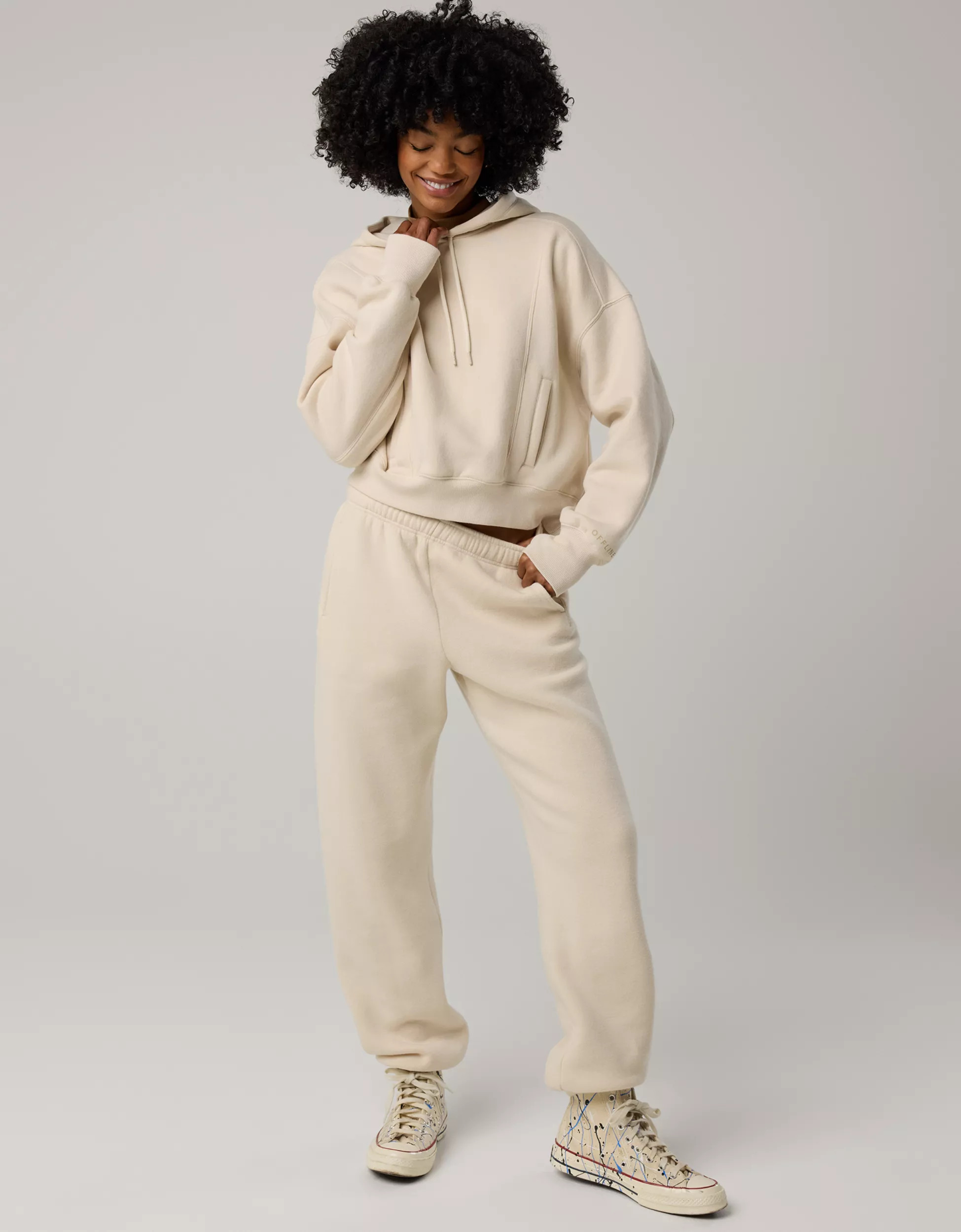 OFFLINE By Aerie Cloud Fleece Hoodie | Aerie