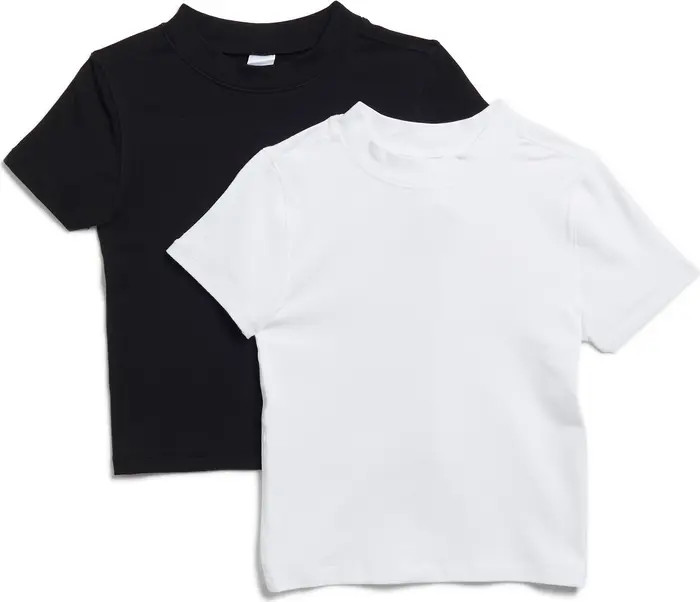 Airlite 2-Pack Cotton Blend Crewneck T-Shirts | Nordstrom Rack