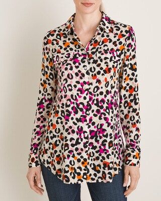 Animal-Print Easy Shirt | Chico's