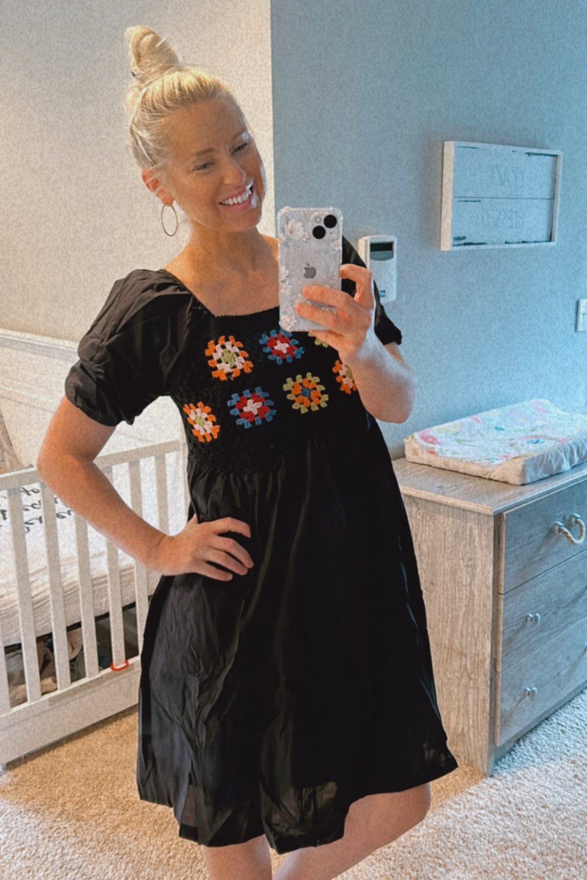 Beautiful crocheted black dress, perfect for summer to fall transition and to dress up or wear causally. So detailed and unique! 👗🤩

#LTKmidsize #LTKSeasonal #LTKworkwear