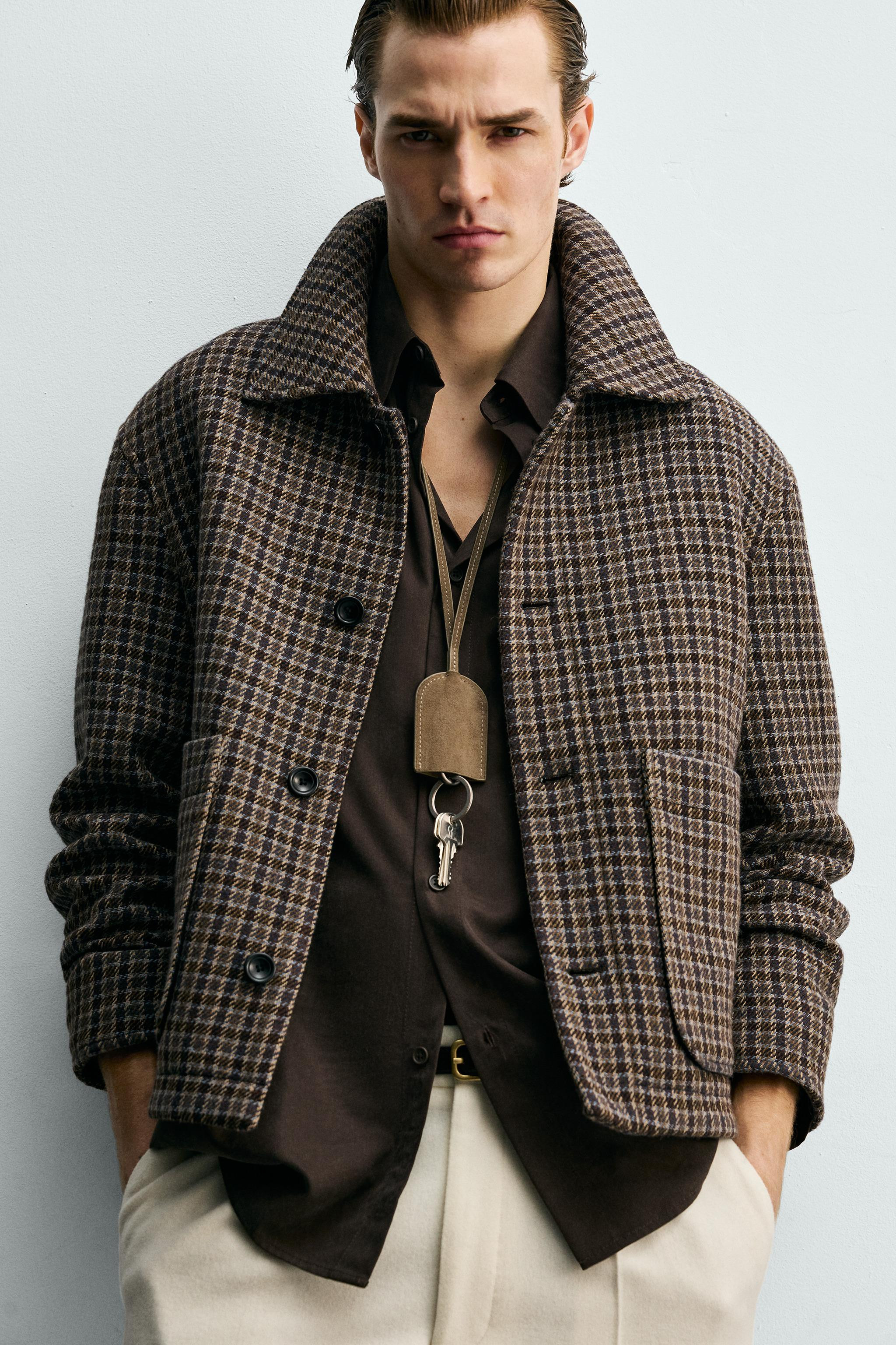 PLAID POCKET JACKET | Zara US