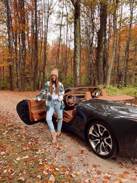 Fall fashion fall style. Ripped jeans with Amazon white bodysuit and green shacket. Tan booties. Chunky boots. Fall foliage trip  


#LTKtravel #LTKSeasonal #LTKstyletip