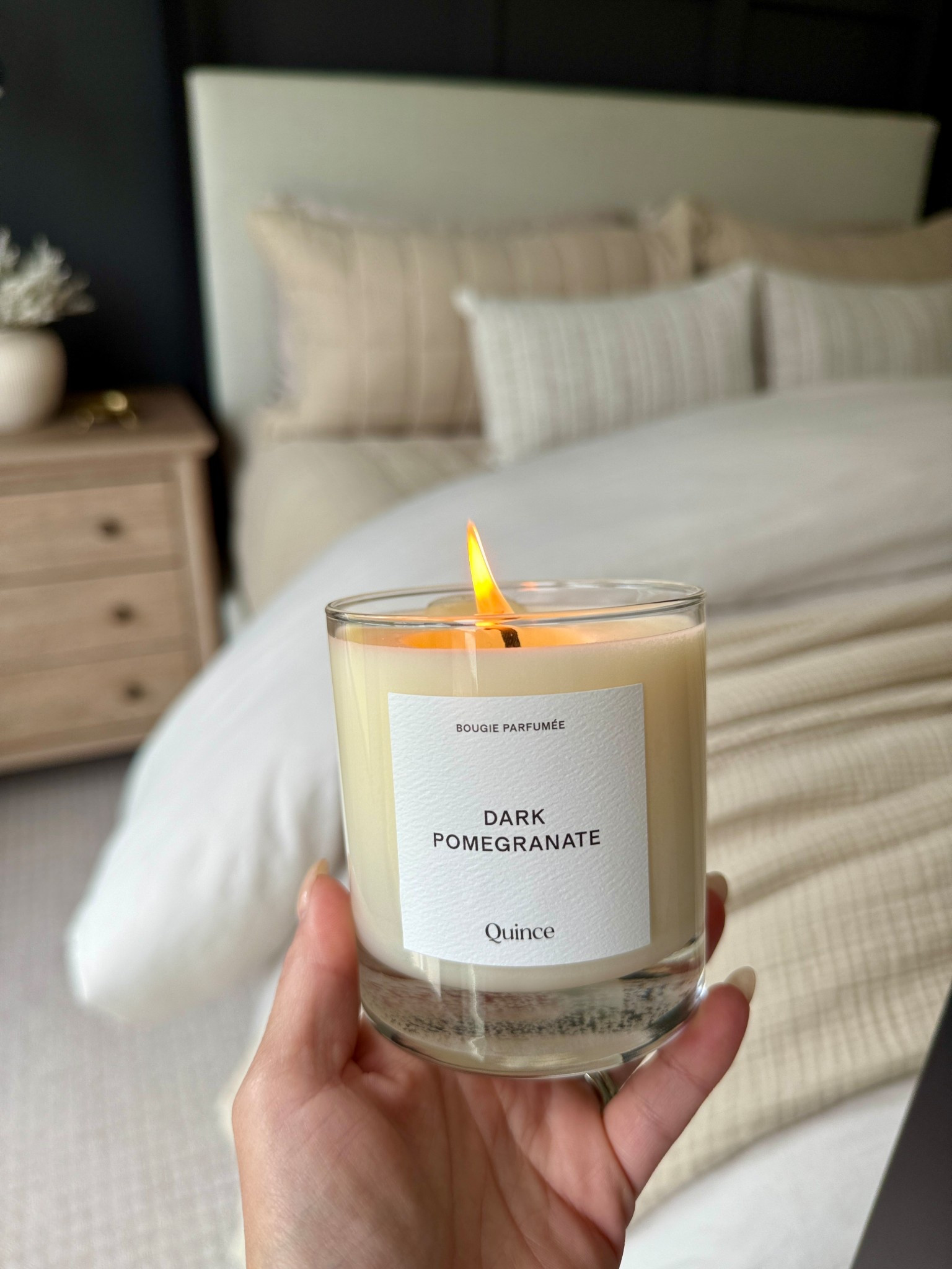 New favorite luxury candles! $20 each when you buy two or more 🕯️ @onequince #quincepartner