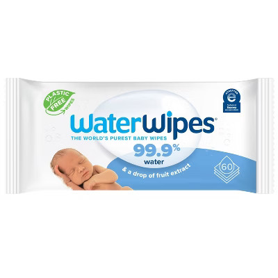 WaterWipes Plastic-Free Original Unscented 99.9% Water Based Baby Wipes - (Select Count) | Target