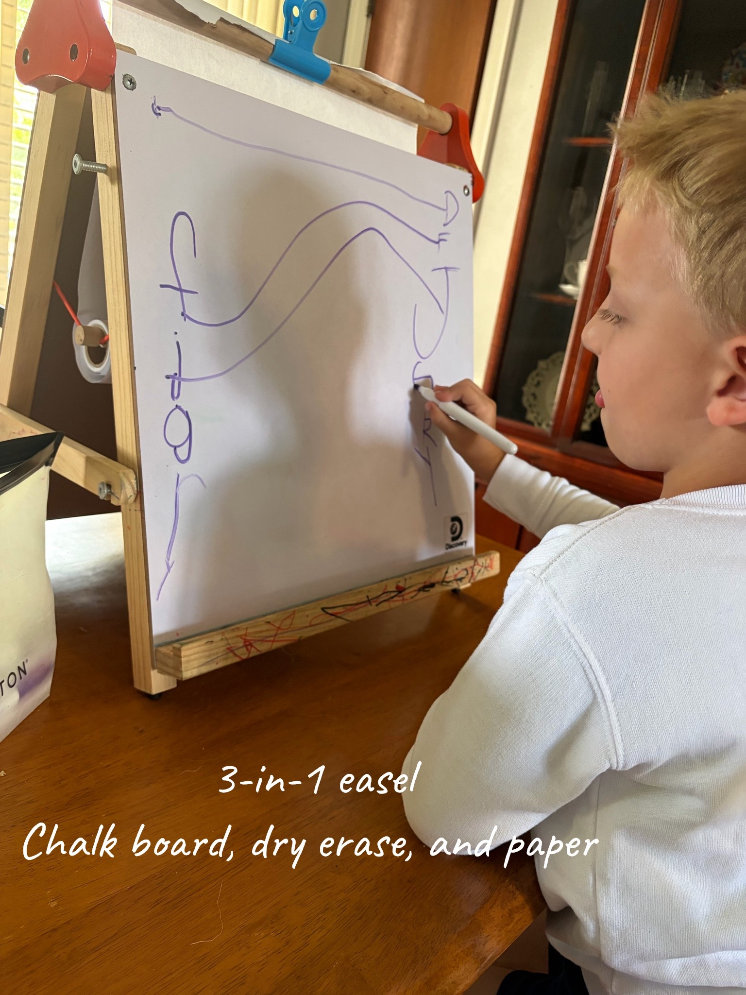 Kids gift idea. This easel is a great gift: Lillian loves it to play school, William has been practicing letters, and it’s so fun for painting and drawing with the paper roll. 


#amazon #creativeplay #imaginaryplay #giftforkids #giftfortoddlers #artgift

#LTKKids