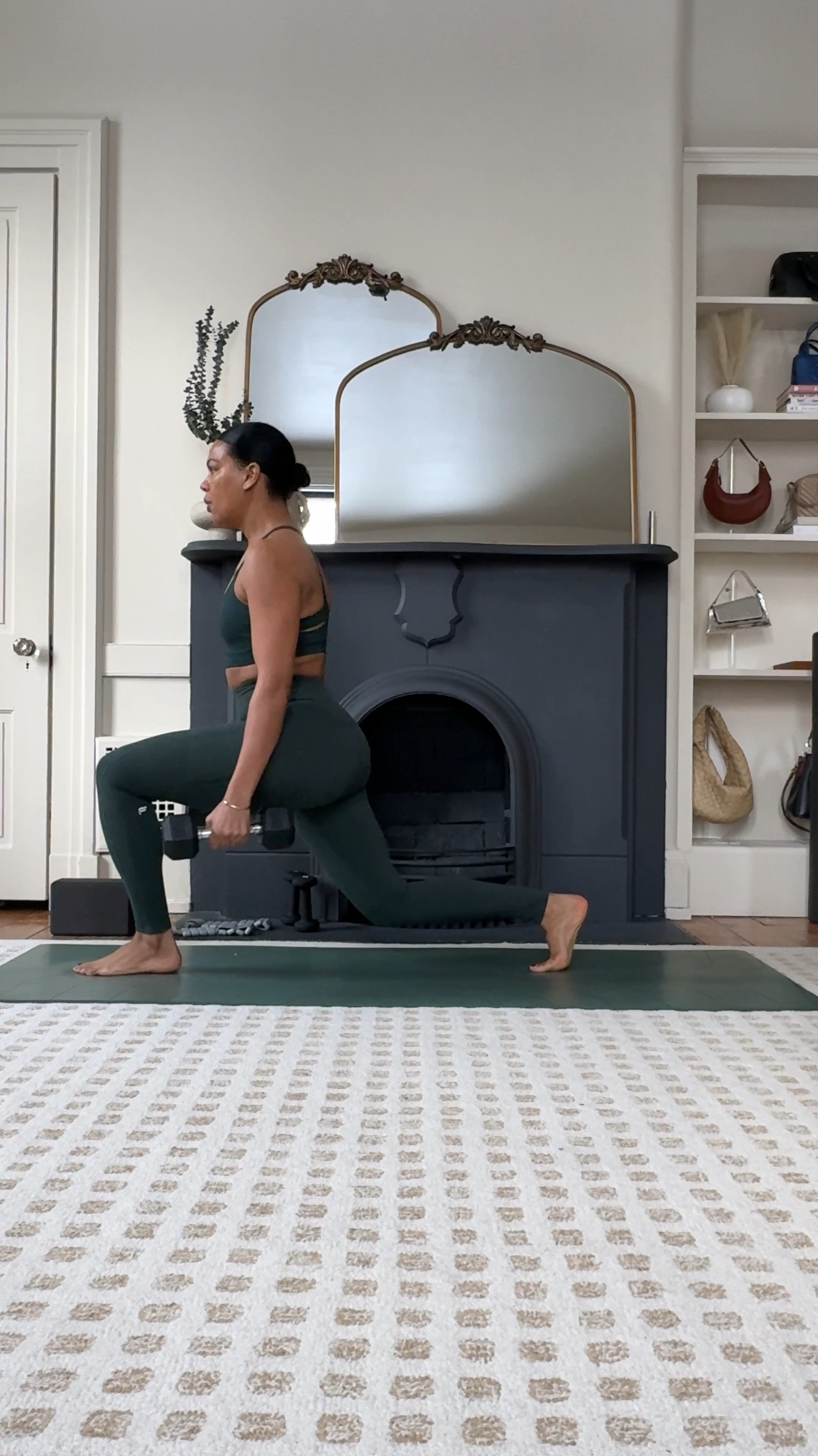 For those asking about my workout outfit! I linked similar since exact is low stock :) linked all gym equipment too. 

#LTKStyleTip #LTKOver40