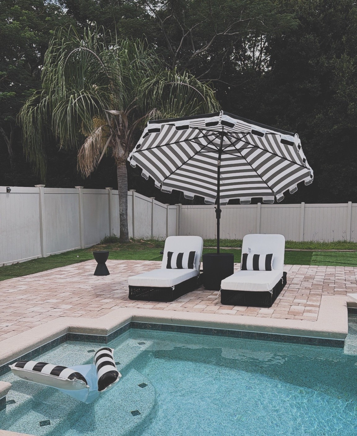 Loving the new umbrella and umbrella table stand!!! The umbrella stand serves as a poolside table as well! 

Outdoor furniture
Backyard furniture
Chaise lounge chairs
Summer must haves
Outdoor table
Poolside table
Backyard table

#LTKSeasonal #LTKHome #LTKSaleAlert