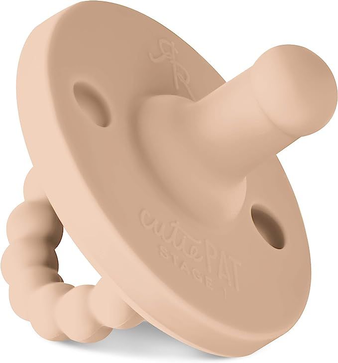 Ryan and Rose Cutie PAT Pacifier Tan Stage 1 | Amazon (US)