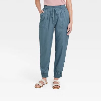 Women's High-Rise Ankle Jogger Pants - A New Day™ | Target