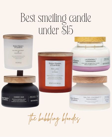 My favorite candle and under $15!!! 

#LTKfindsunder50 #LTKbeauty #LTKstyletip