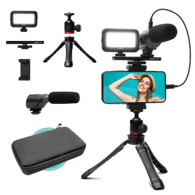 Movo uVlogger Kit for Android with Light, Mic, Phone Mount, Tripod | Target