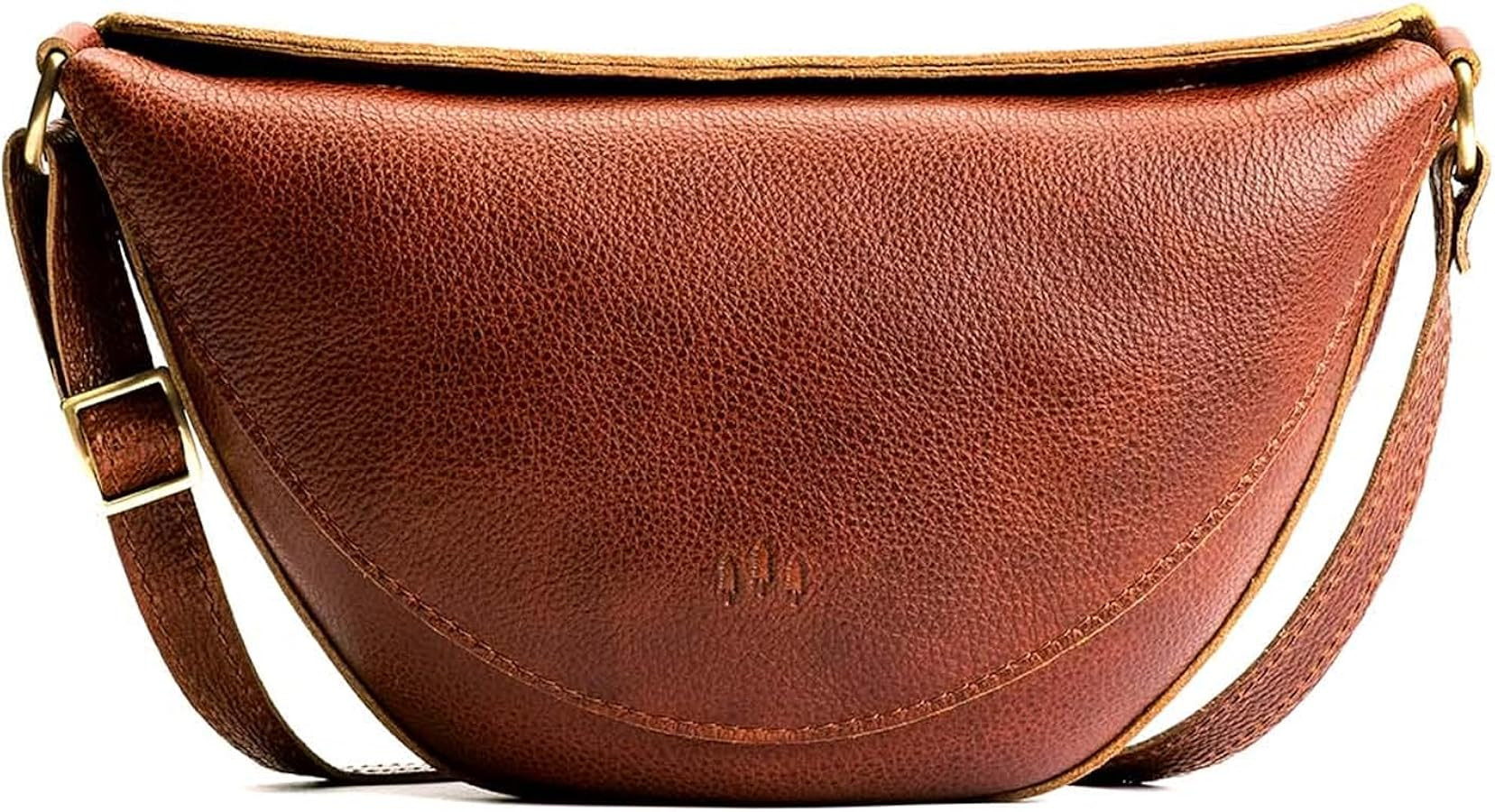 Portland Leather Goods Koala Sling Bag – Leather Sling with Adjustable Strap – Handmade from ... | Amazon (US)