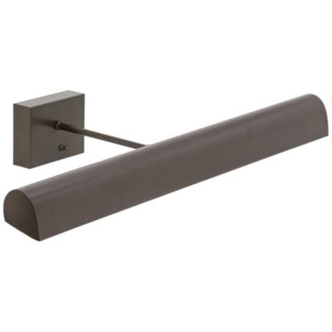 Classic Traditional 24"W Bronze Battery LED Picture Light | Lamps Plus