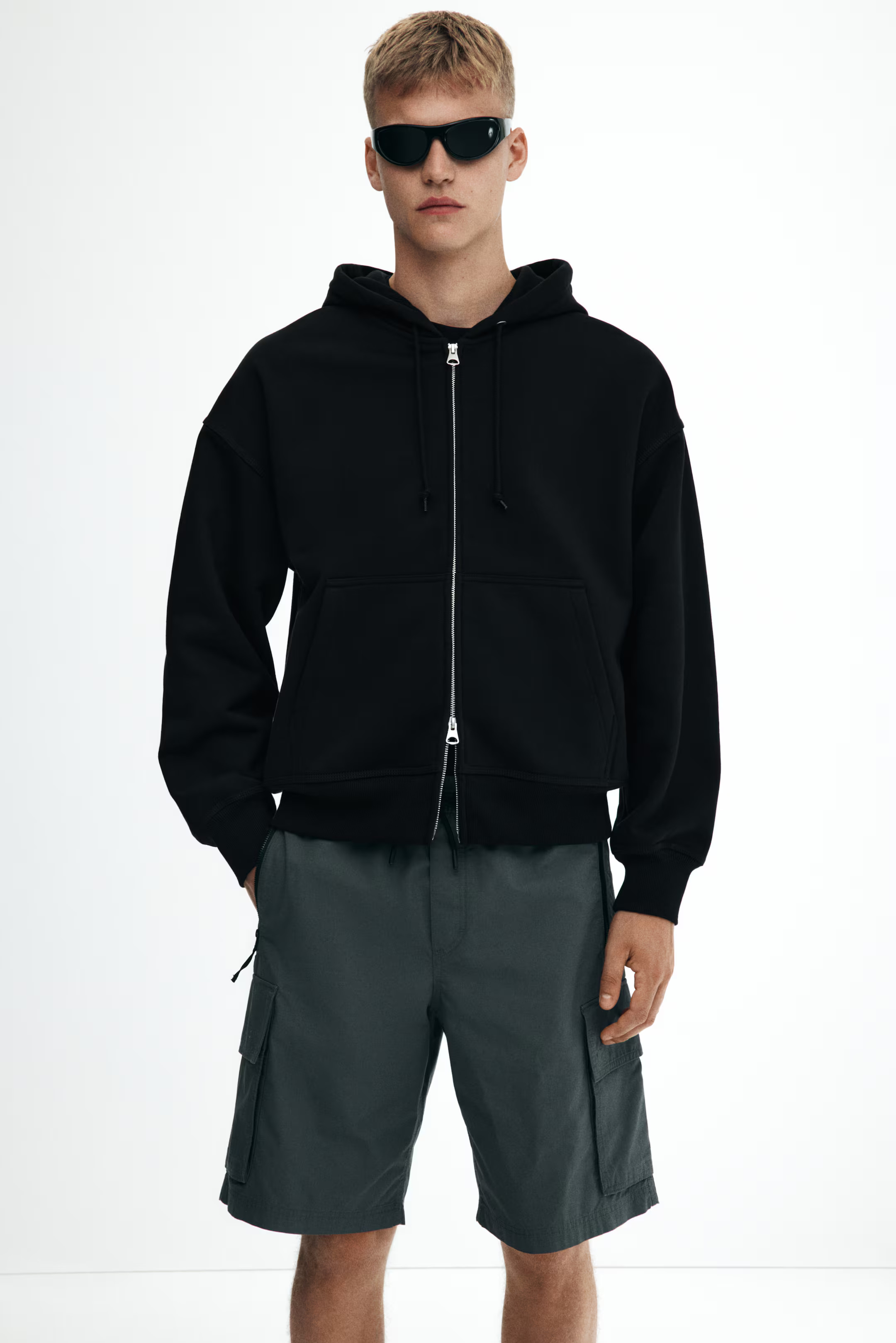 Oversized Fit Hooded Jacket | H&M (US + CA)
