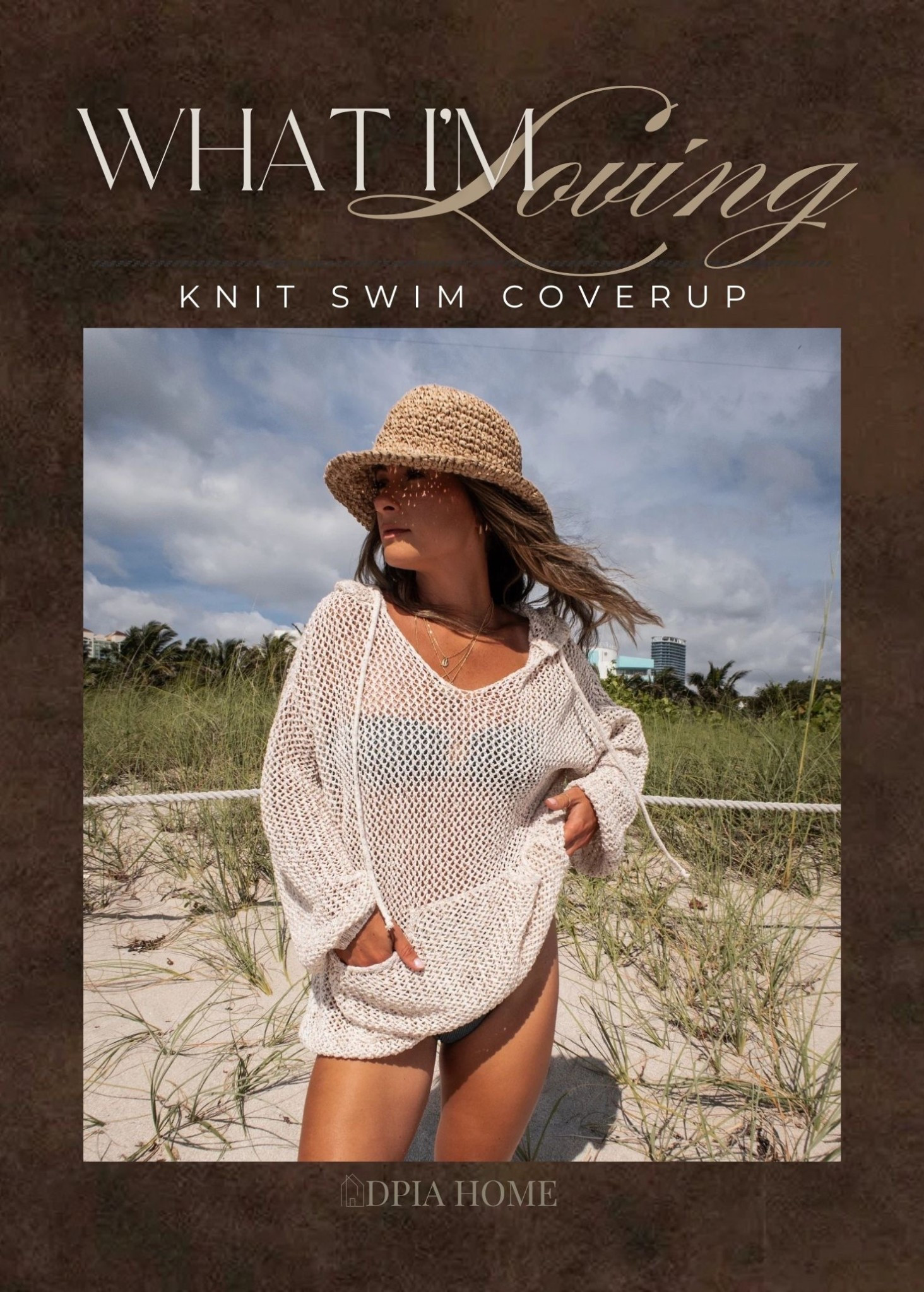 Loving this knit hooded sweater that is used as a coverup over your swimsuit. Perfect for your next vacation or spring break. ☀️🌴👙

fashion | resort wear | vacation | stylee

#LTKTravel #LTKSaleAlert #LTKSwim