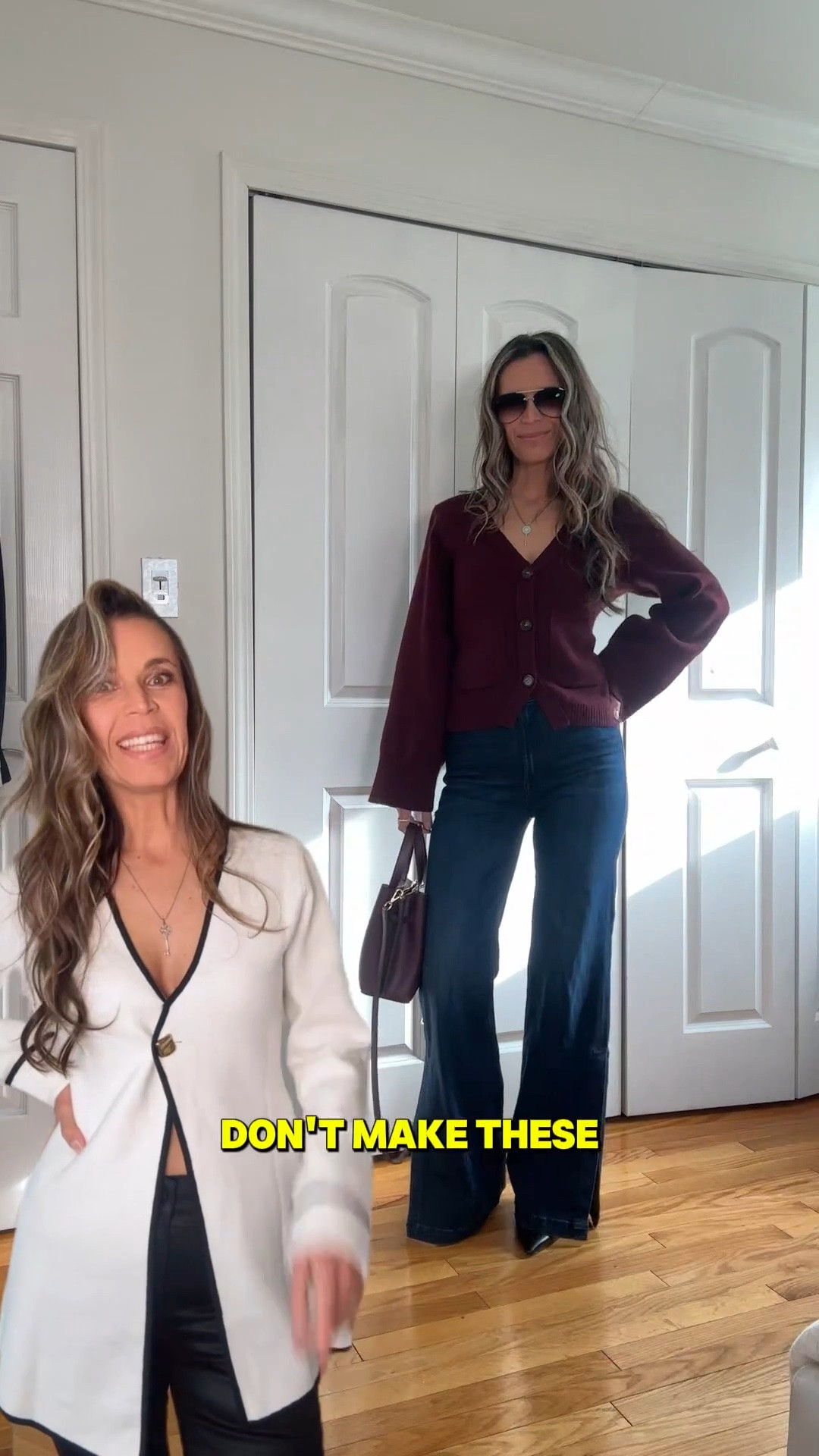 Al cardigans are sz S
I’m 5’5” 122 lbs 

Black pleated mini skirt sz S
Brown wide leg pants sz S

Use my discount code 
justglow011_12 for 12% off whole order from Commense


#LTKSaleAlert #LTKWatchNow #LTKWorkwear