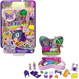 Amazon.com: Polly Pocket Backyard Butterfly Compact, Outdoor Theme with Micro Polly Doll, Polly... | Amazon (US)