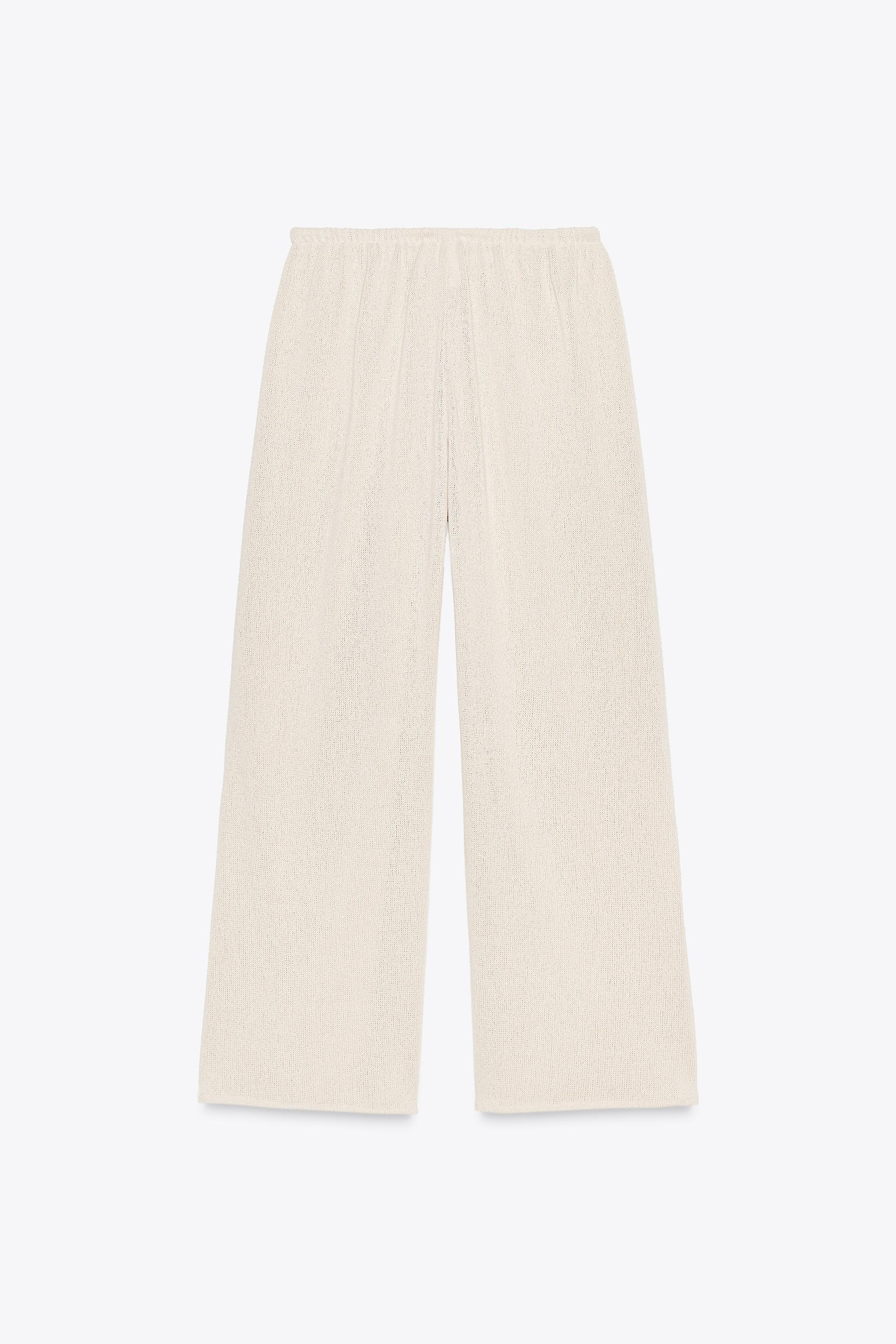 RUSTIC STRAIGHT-LEG TROUSERS | Zara US