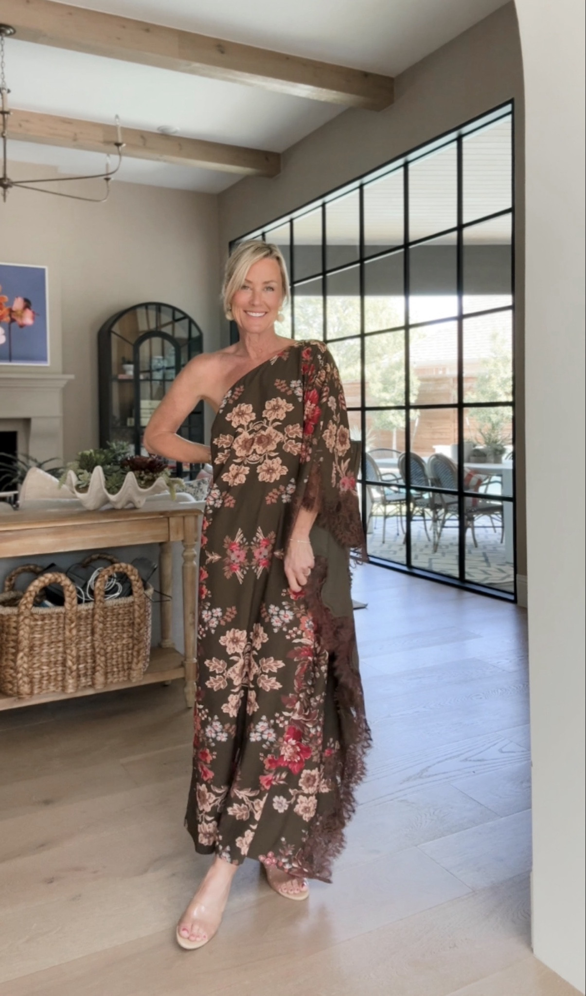 Swooning over this dramatic, lace-sleeved one shoulder dress! So gorgeous for a formal event. 
Dress: XS

#LTKootd #LTKOver40 #LTKSeasonal