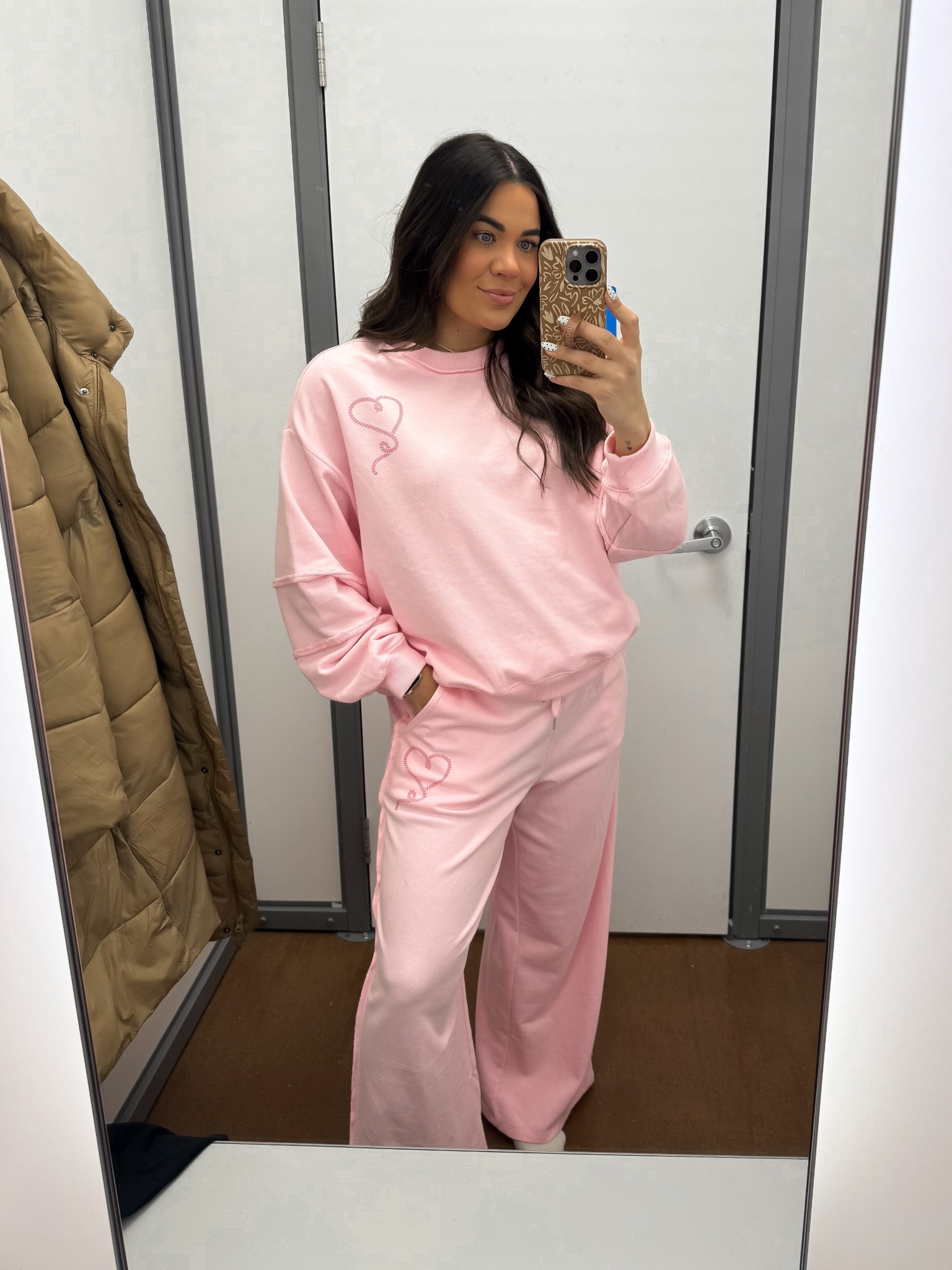 Walmart matching set 💗
Wearing a large sweatshirt and medium bottoms

#LTKSeasonal #LTKValentine #LTKBump