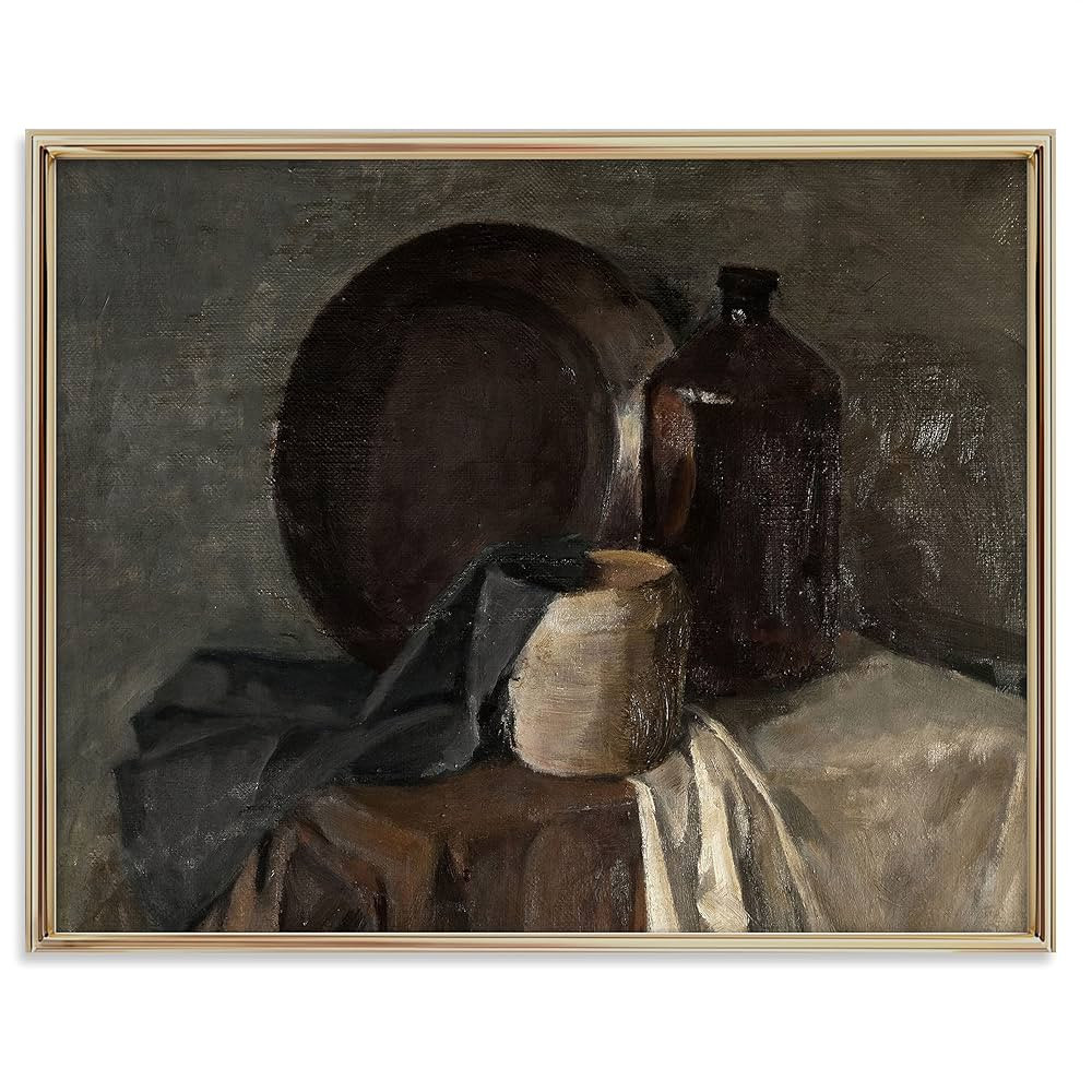 Vintage Still Life Wall Art - Antique Art Prints for Home Decor - Rustic Farmhouse Botanical Flor... | Amazon (US)