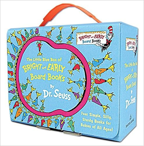 The Little Blue Box of Bright and Early Board Books by Dr. Seuss: Hop on Pop; Oh, the Thinks You ... | Amazon (US)