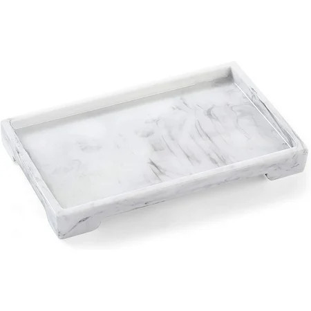 Vanity Tray Marble Tray Decor Jewelry Tray Toilet Tank Storage Tray Bathroom Tray Vanity Countertop  | Walmart (US)
