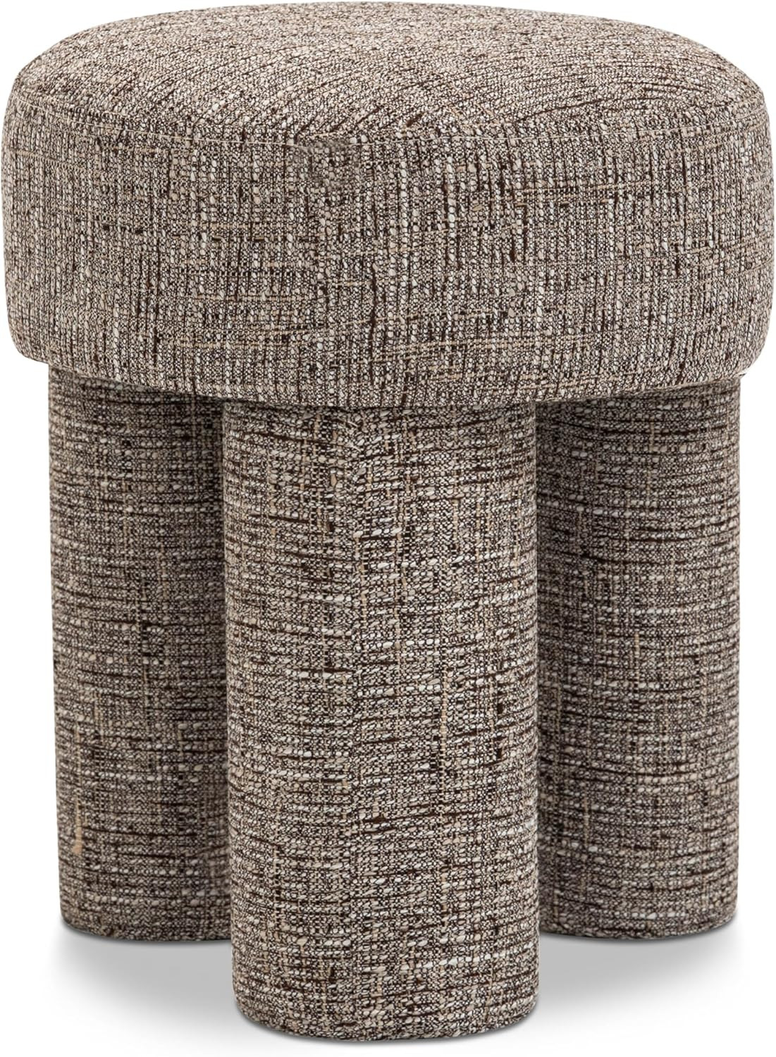 Meridian Furniture 100Brown Larson Collection Modern | Contemporary Ottoman/Stool with Rich Two T... | Amazon (US)