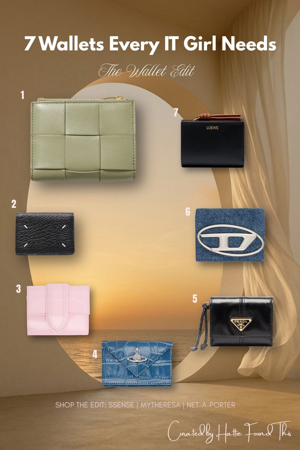 The wallet edit has entered the chat 👛✨ Whether you’re a Bottega girl, a Loewe minimalist, or obsessed with Diesel denim — these 7 compact wallets are it. 

designer wallet luxury wallet it girl aesthetic designer accessories bottega veneta loewe wallet prada wallet fashion girl quiet luxury luxury fashion