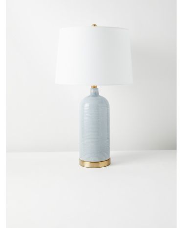 27in Ceramic Textured Table Lamp | HomeGoods
