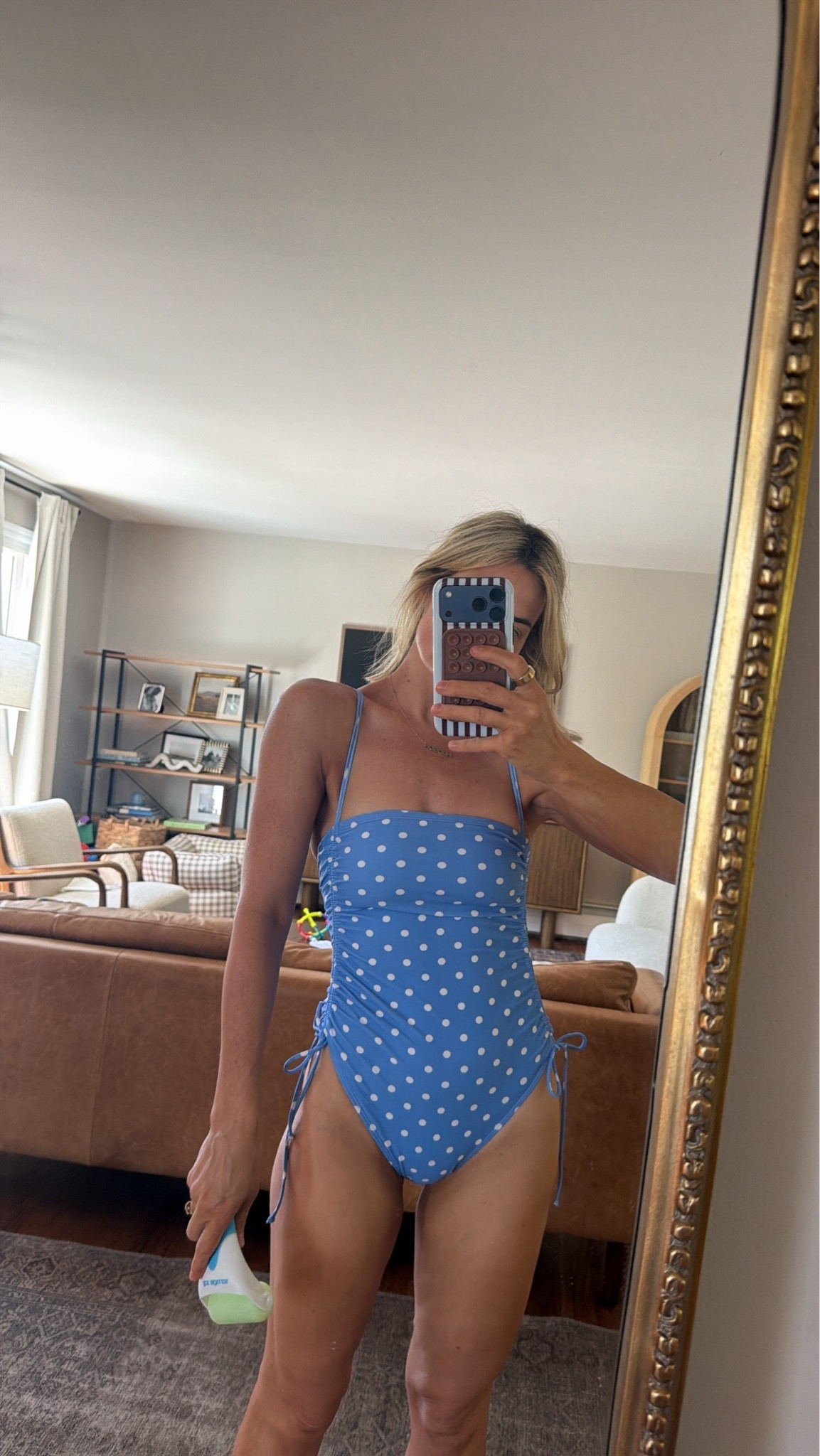 Target polka dot one piece bathing suit. The best fit! Wearing a small here

#LTKOver40 #LTKSeasonal #LTKSwim