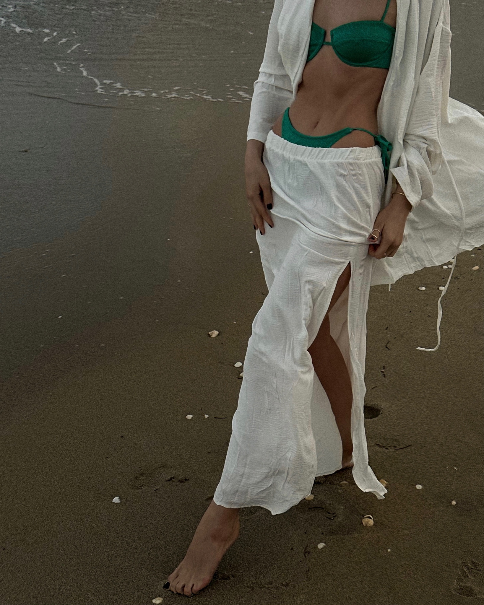 Beach Cover up. Mune is from Zara and  bikini is from Triangl. 

I lined some cute option for your stylish beach vacay
#crochet#maxiskirt#beachcrochetdress#crochetskirt#beachoutfit#vacation#summer#coverupsarong

#LTKstyletip