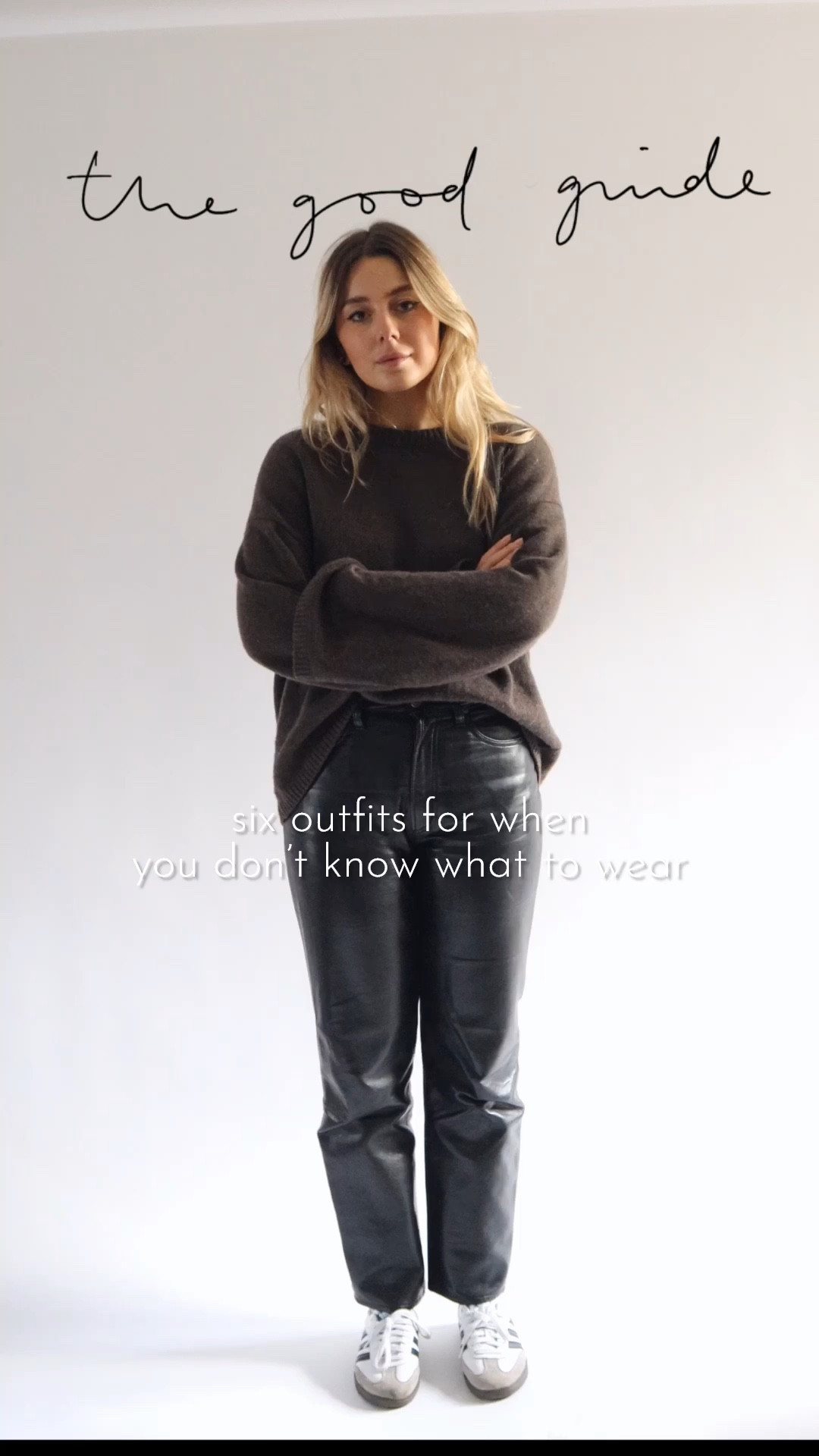 THE GOOD GUIDE EP 8: six outfits for when you don’t know what to wear
Every day neutral minimal outfit combinations

#LTKeurope #LTKstyletip