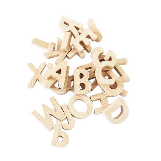 Wee Gallery Bamboo Alphabet | The Tot