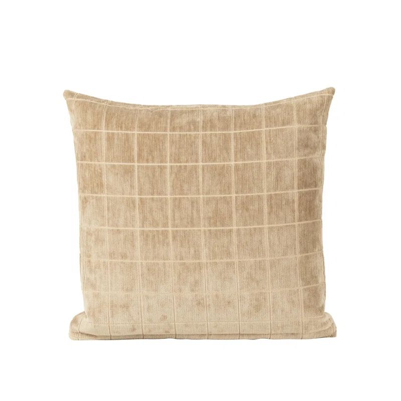 Otterville Velvet Grid Throw Pillow | Wayfair North America