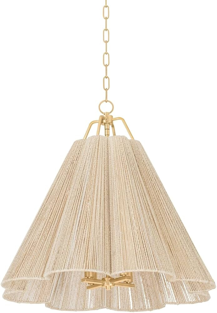Troy Lighting F3428-VGL Sonoma - 4 Light Pendant 25.5 inches Tall and 27.5 inches Wide - Vintage ... | Amazon (US)