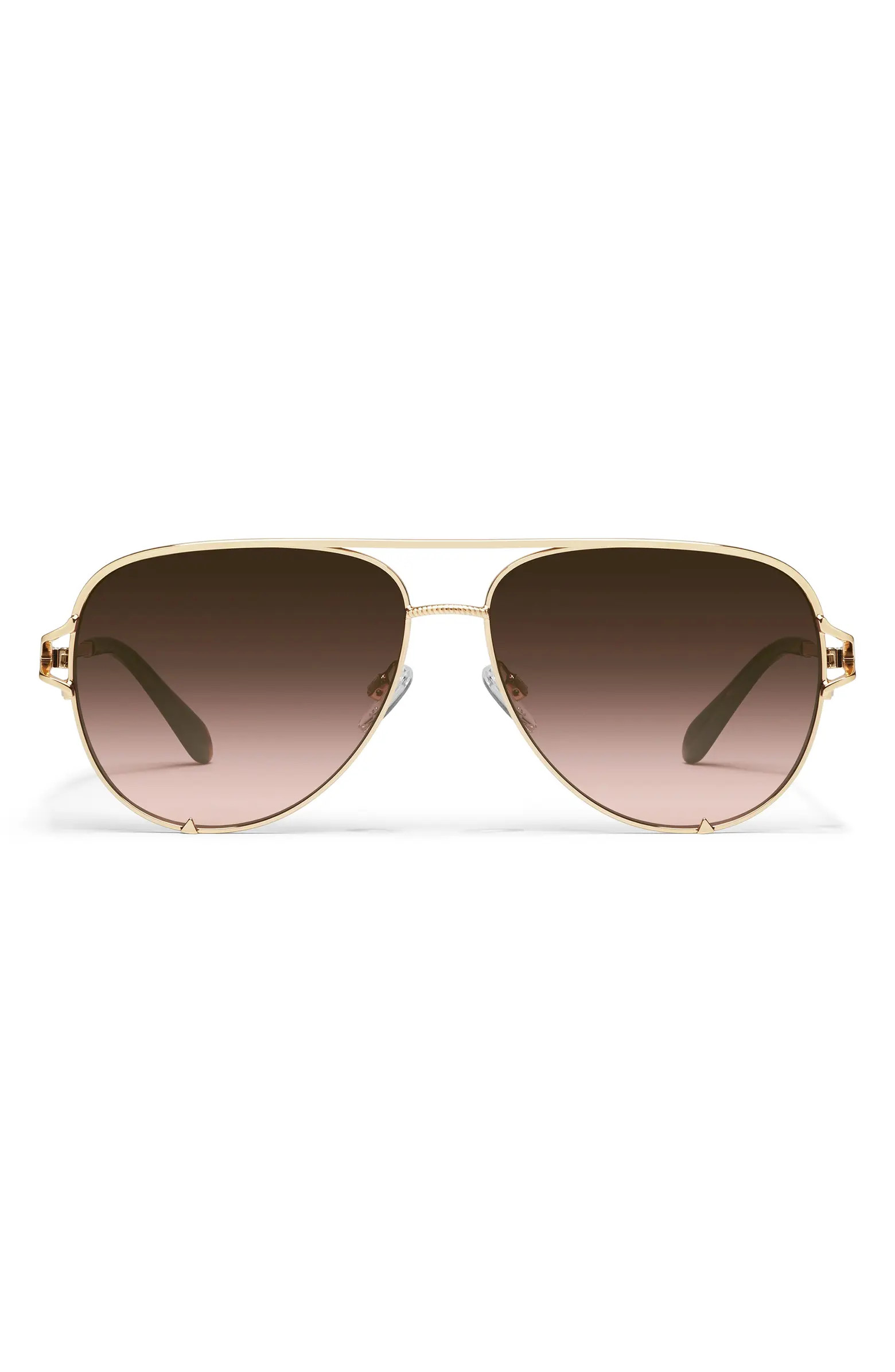 High Key Twist 60mm Gradient Aviator Sunglasses | Nordstrom