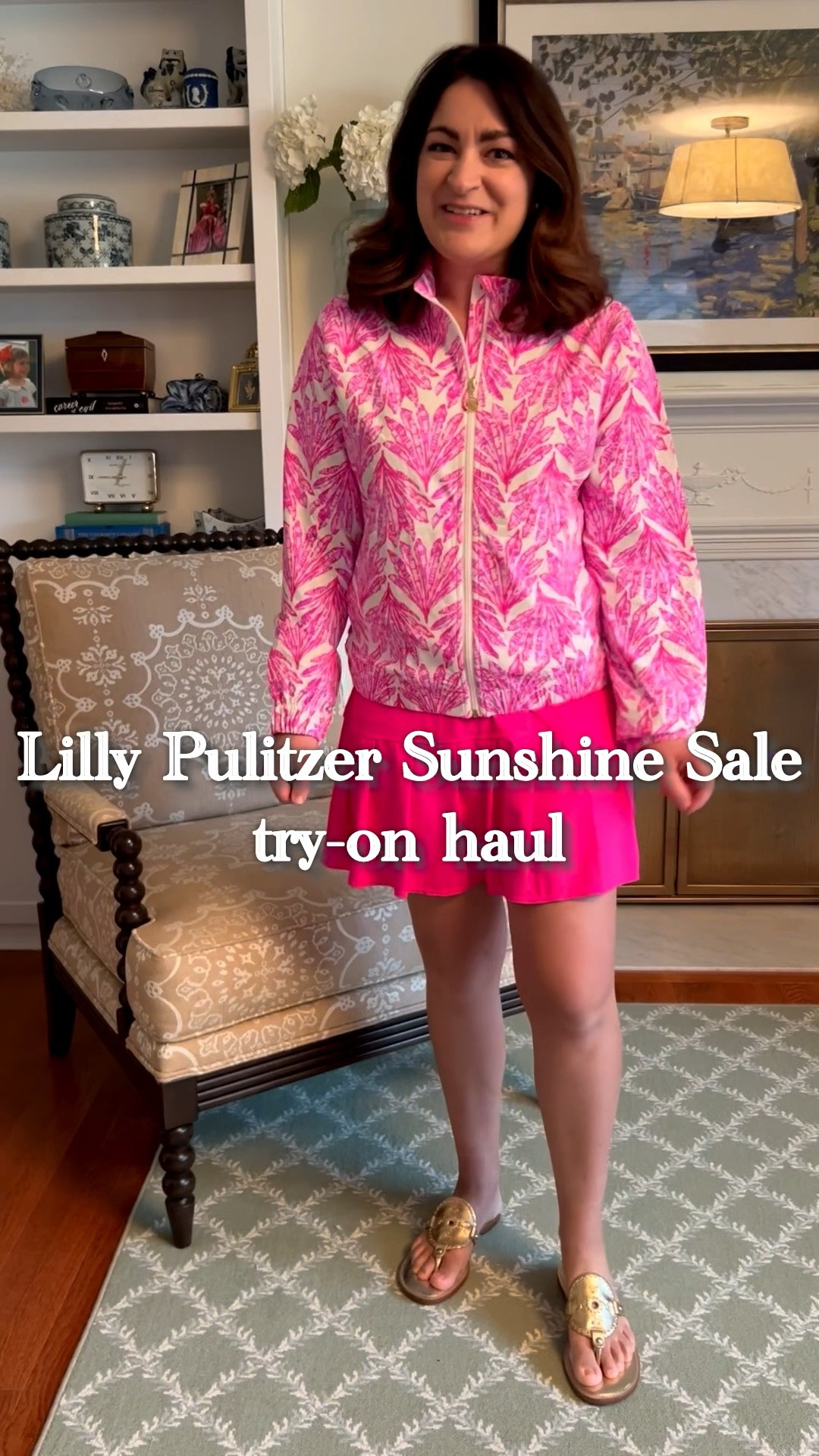 My Lilly Pulitzer Sunshine Sale items have arrived! I shop Lilly a lot, so taking the risk on final sale is almost always worth it, but always a risk! We no longer have a Lilly store in Indy, so it’s not like I’m trying on new styles all the time. But the good news - it all fits and I’m so happy! Love my Lilly! #lilly #lillysale #lillypulitzer

#LTKPetite #LTKFindsUnder100