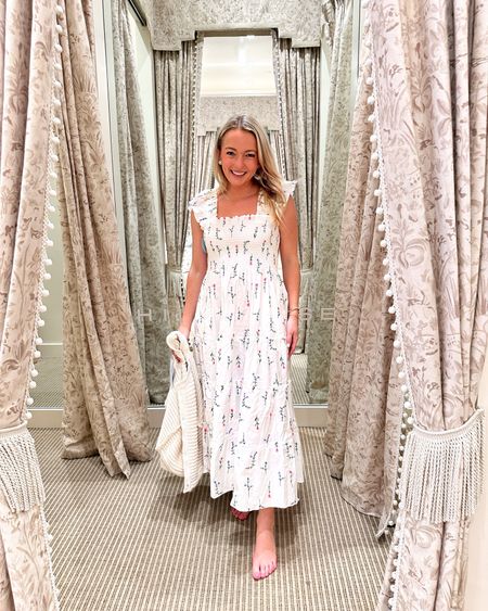 Floral embroidered nap dress! Wearing the size XS in this one, fit is true to size. Also love the size 11/12 kids in the cream knit cardigan, which fits like a women’s XS! 🤍 #HillHouse #NapDress #NapDressNation#springstyle #springstyleinspo #outfitinspo #summerstyle #summerinspo #springbreakoutfits 

#LTKSeasonal #LTKkids #LTKstyletip