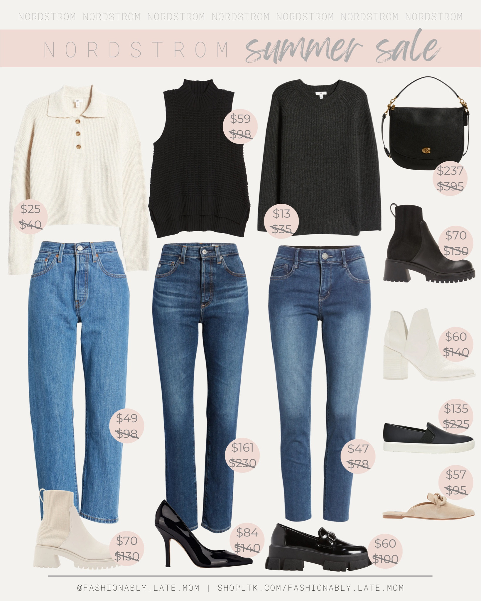 Nordstrom Summer Sale! Up to 60% off!

Fall sweaters 
Sweatshirts 
Mom jeans 
Fall bodysuits
Wrap style cardigan
Cozy cardigan
Fall romper
Fall sandals
Fall booties
Winter heels
Two piece sets
Fall sundresses
Distressed denim
Two piece sets
Everyday style
Baseball cap
Running shorts
Nike sneakers
Running shoes
Womens sneakers
Belt bags
Windbreaker
Winter jeans
Cozy jeans
Cozy denim
Fall fashion
Fall style

#LTKstyletip #LTKSeasonal #LTKsalealert