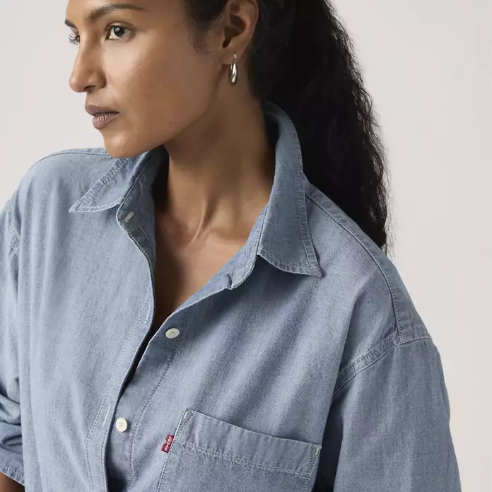 Harlie Boyfriend Shirt - Medium Wash | Levi's® US | Levi's US