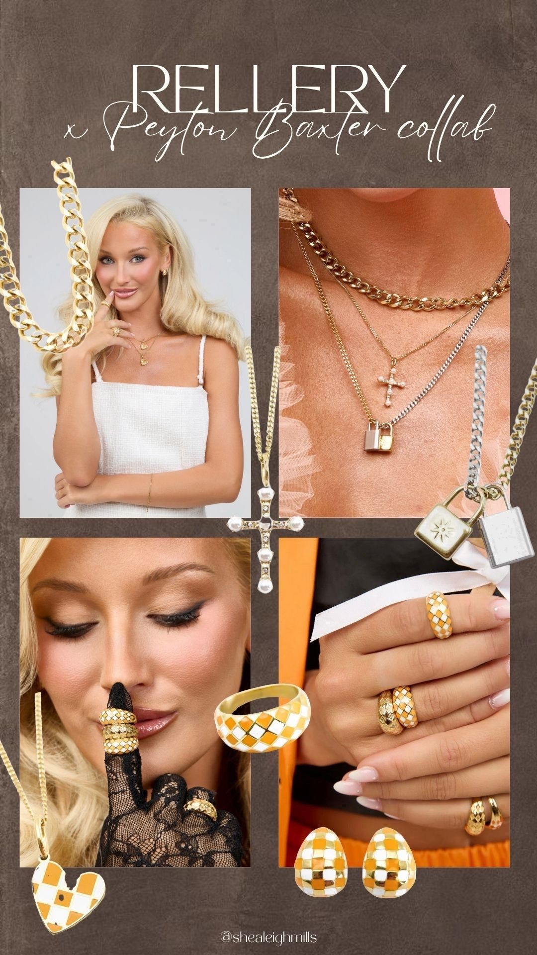 Adding this Rellery x Peyton Baxter collab to my holiday gift list 💛 the prettiest gold + enamel pieces that go with everything — so good for layering or gifting this season!

🎁 holiday gift guide, jewelry gifts, gold jewelry, relery collection, enamel jewelry, everyday style, amazon finds for her, affordable jewelry, christmas gift ideas

#LTKFindsUnder100 #LTKGiftGuide #LTKBeauty