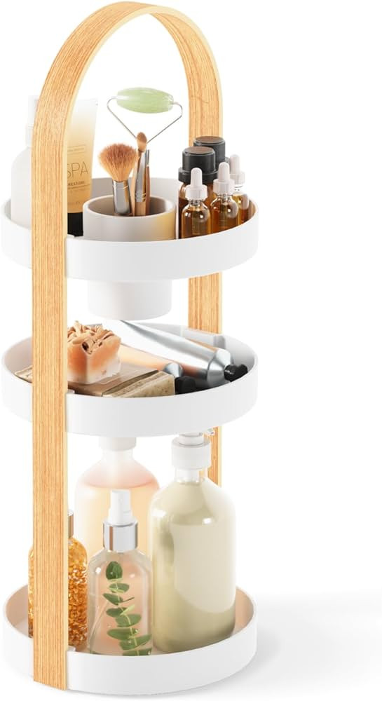 Umbra Bellwood Cosmetic Organizer, White/Natural | Amazon (CA)