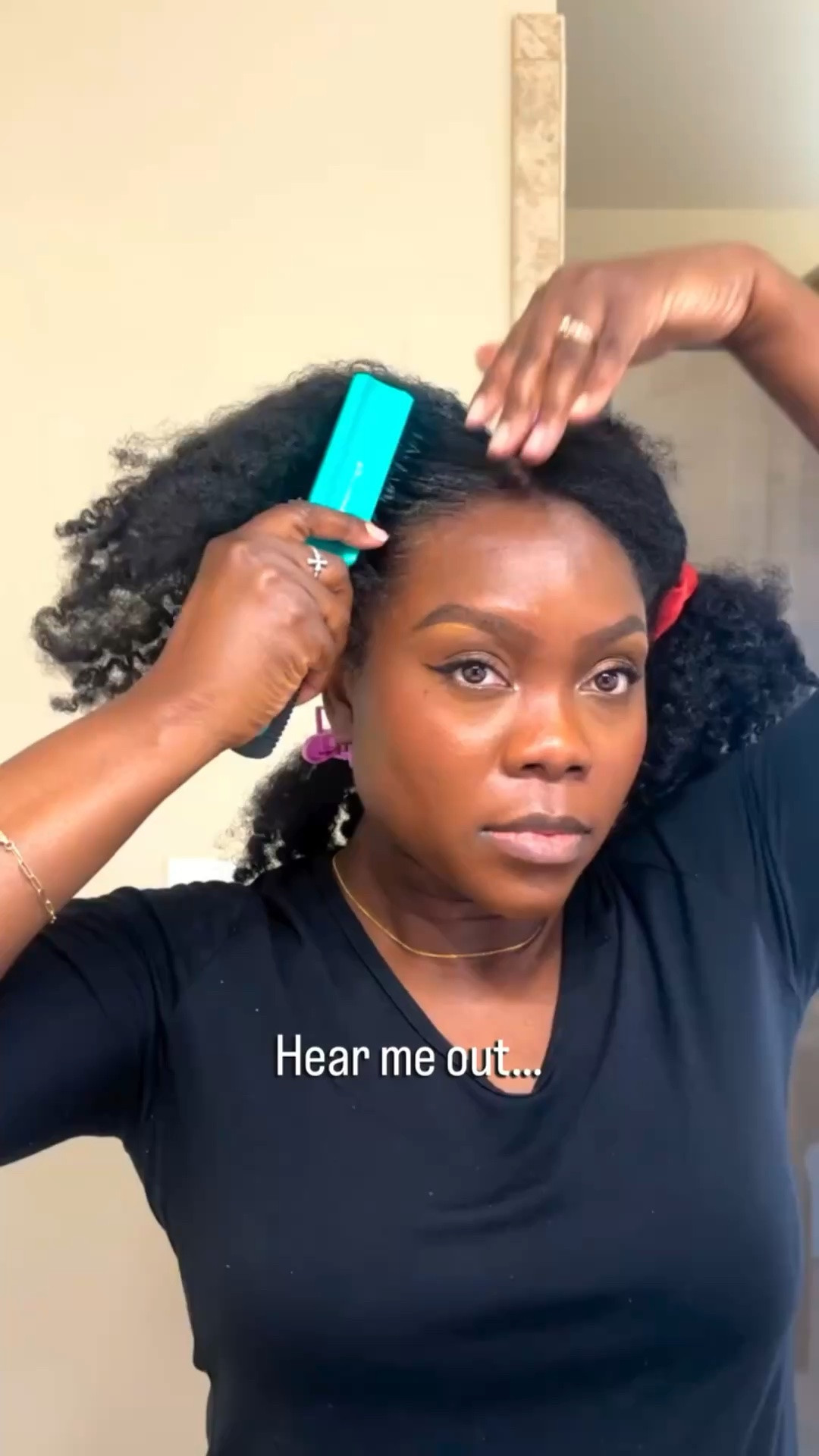 Hear me out…

switching products the moment you don’t get great results might actually be part of the problem, not the solution 👀

Most people never give a product enough time to understand whether it actually works for their hair.

And if you switch products every wash day, it becomes harder to identify what your hair actually likes.

Instead, try testing products consistently for a few weeks before deciding they’re the problem ✨

This is also why understanding product ingredients matters so much. Certain ingredients can either support your hair needs… or quietly work against them.

That’s exactly why I created my free Curl-Friendly Product Ingredient Cheat Sheet 💕 It helps you understand what common ingredients actually do so choosing products becomes less confusing. 

https://stan.store/curliekaye

#naturalhair #naturalhairtips #naturalhaircare #naturalhaireducation

#LTKselfcare #LTKdayinmylife #LTKBeauty
