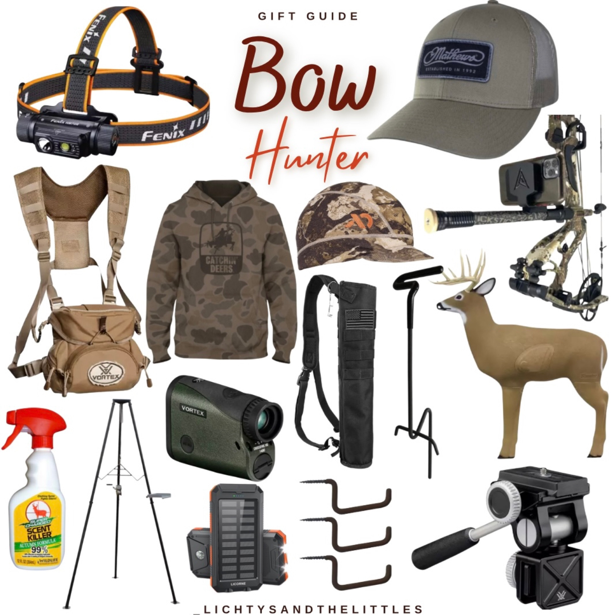 Gift Guide for a bow hunter!🦌🏹 All these items are gifts a hunter will actually use & love!  ✨ 

Men’s gift guide / hunting / hunting gifts / gifts for hunters / gifts for him / for the outdoorsmen / bow hunting 

#LTKmens #LTKGiftGuide