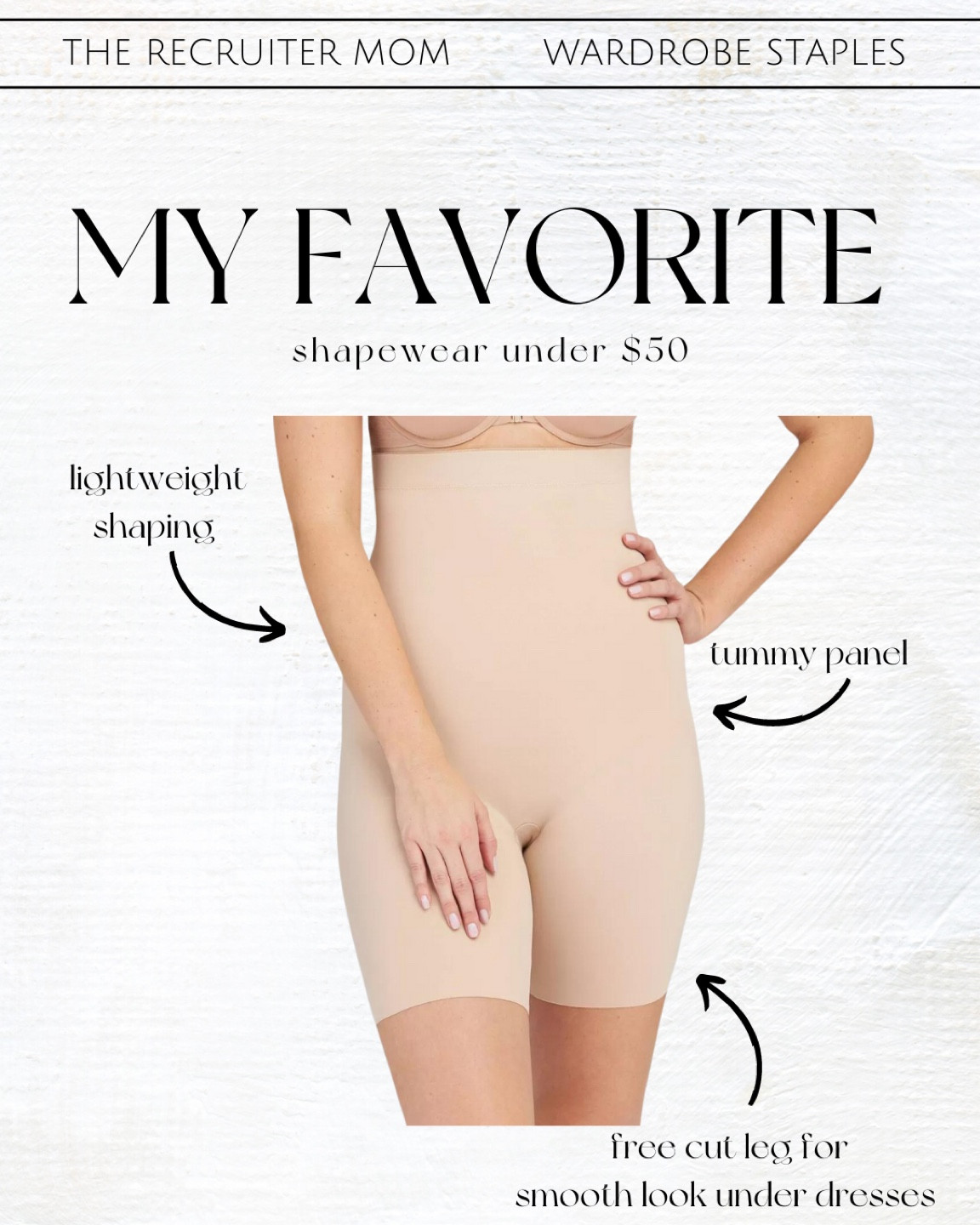 My favorite high waisted shape wear under $50 


Fashion  fashion finds  fashion essentials  fashion favorites  closet staples  wardrobe essentials  the recruiter mom  

#LTKStyleTip #LTKFindsUnder50 #LTKMidsize